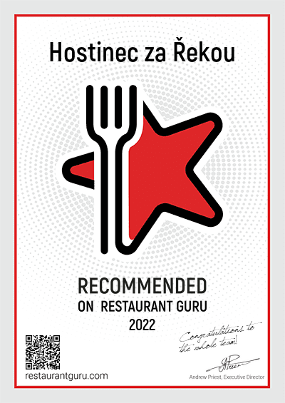 RestaurantGuru Certifikat